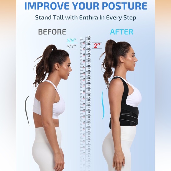 Adjustable Posture Corrector for women and men - Picture 3 of 6